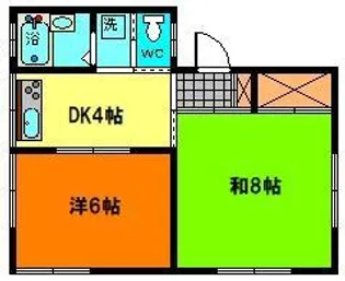 メゾン・ド・ひがし【1階】の間取り