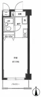 ライオンズマンション大和中央【2階】の間取り