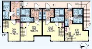 ブエナビスタ【2階】の間取り