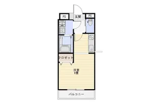 Queen palace【2階】の間取り