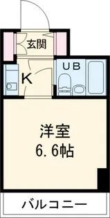 ライオンズマンション三鷹さくら通り【2階】の間取り