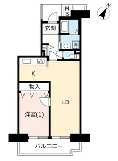 URプラザシティ相模大野【6階】の間取り
