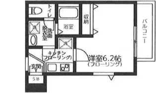 フルス・パラスト【3階】の間取り