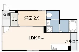 グランディール知立北【1階】の間取り