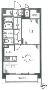 秀和第二三田綱町レジデンス【8階】の間取り