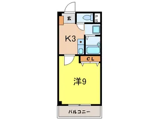 ロイヤル久方【3階】の間取り