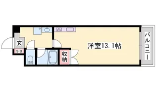 ヴィラ・エトワール【2階】の間取り