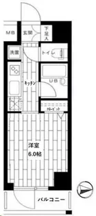 ステージファースト神楽坂II【7階】の間取り