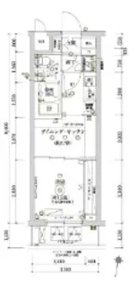 ECREDE赤羽SOUTH【3階】の間取り