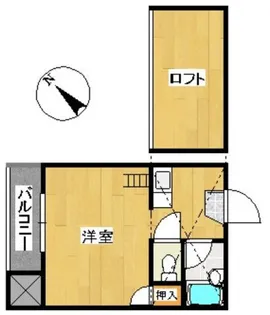 サンハイツ東那珂【1階】の間取り