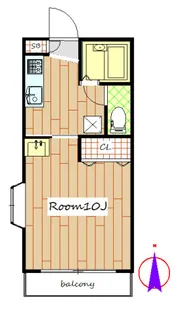 ランド・ワン【2階】の間取り