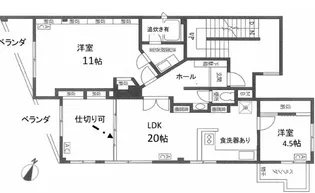 第2さくらコーポ【2階】の間取り