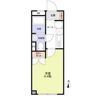 VISTA MAGOME【3階】の間取り