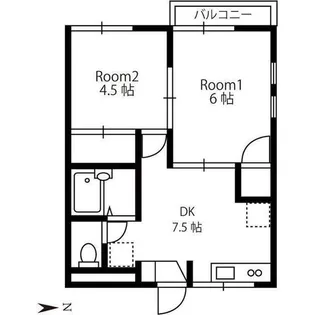 メゾンレジーナ【2階】の間取り