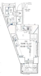 ル・リオン西新宿【11階】の間取り