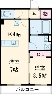 LifeLine38【3階】の間取り