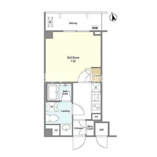 サンハイム雪が谷大塚【1階】の間取り