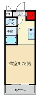 アクシス堂山II【3階】の間取り