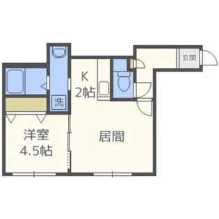 オークハウス27【1階】の間取り