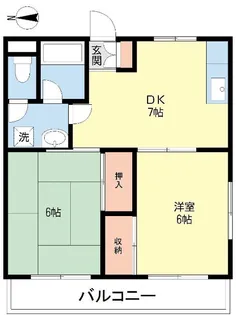 プレジデントマンション【3階】の間取り