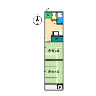 ハイビ【1階】の間取り