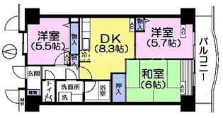 マノワール泉【11階】の間取り