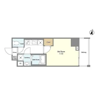 LIBR GRANT 大宮【8階】の間取り