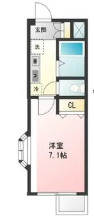 イーグルハイツ【3階】の間取り