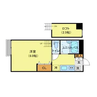 プレジール中町【2階】の間取り