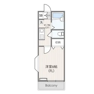クレセント百合ヶ丘【1階】の間取り
