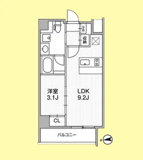 Lighthouse中馬込【1階】の間取り