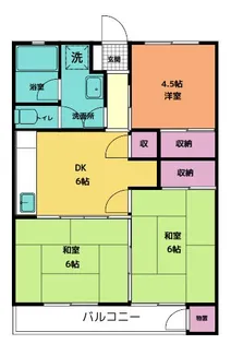 三恵マンション【3階】の間取り