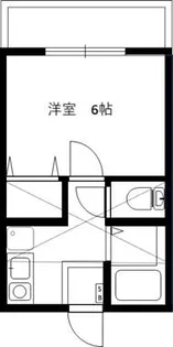 ディアコート横浜高田【1階】の間取り