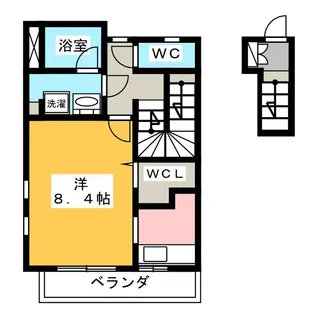 ルミネ・エクセレント・レジデンス【2階】の間取り