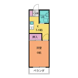 レピュート平針【1階】の間取り