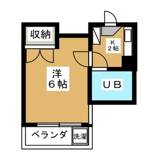 メイローズ原木【1階】の間取り