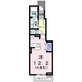 COSMO LORD【1階】の間取り