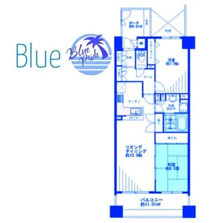 アークプラザ生麦【10階】の間取り