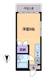 ハイム山口【2階】の間取り