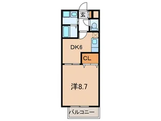 シャルマン御屋敷通の間取り