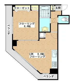 レジデンス六義園【3階】の間取り