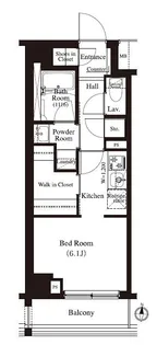 アーバンパーク住吉【6階】の間取り