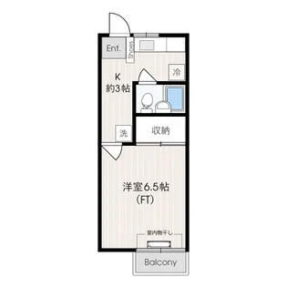 シティアイム【1階】の間取り