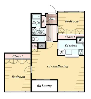 ヴィラ・グラノーバ【4階】の間取り