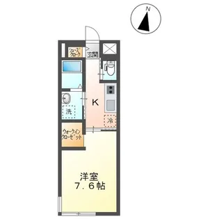 ポポラス西下台【2階】の間取り