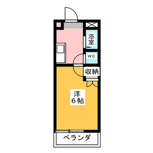 カメリアA【1階】の間取り