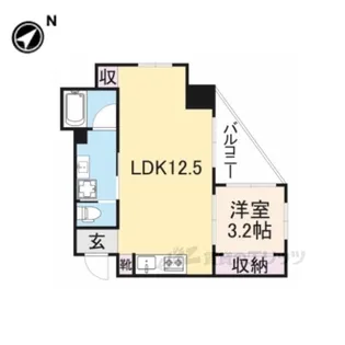 ピコットVII【3階】の間取り