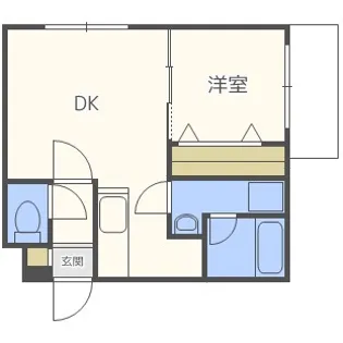 LIISA MARUYAMA【3階】の間取り