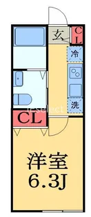 VAU house 蘇我【3階】の間取り