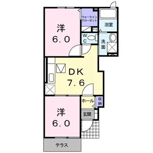 GRAND STUMP III【1階】の間取り